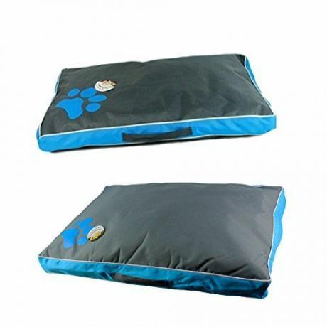 Αδιάβροχο μαξιλάρι διπλής όψεως μαξιλαριού κρεβατιού για σκύλους για κουτάβι για κατοικίδια που πλένεται (μεσαίο, κόκκινο)