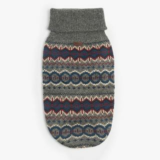 Barbour Fairisle Dog Jumper, Γκρι, Μικρό