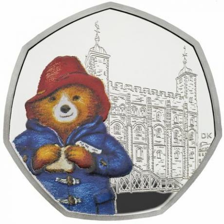 Το βασιλικό νομισματοκοπείο ξεκίνησε το Paddington Bear 50p νόμισμα