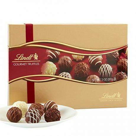 Κουτί δώρου με τρούφες σοκολάτας