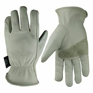 Δερμάτινα γάντια εργασίας για την κηπουρική