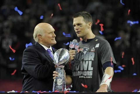 Ο terry bradshaw μιλάει στον tom brady