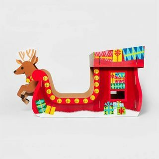 Santa's Sleigh Cat House