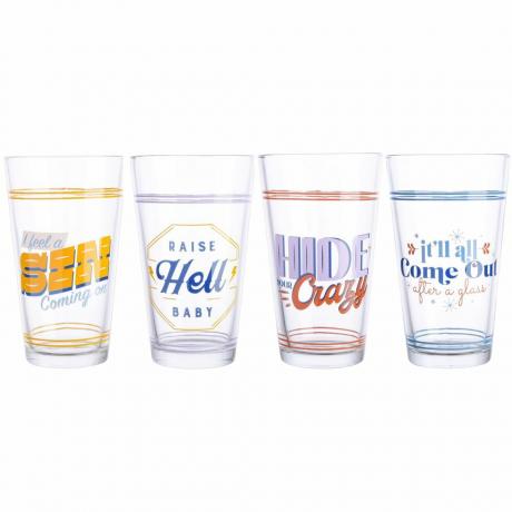 Wanda June Home Honky-Tonk Assorted Glass Tumblers