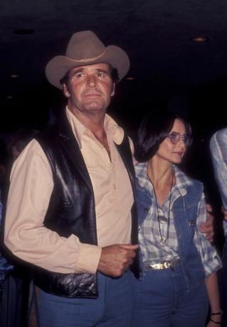 James Garner και Lois Clarke 1977