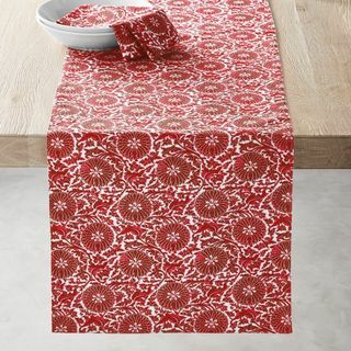 Red Table Runner