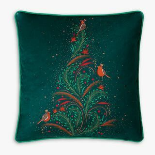 Sara Miller Tree με Robins Cushion, Πράσινο