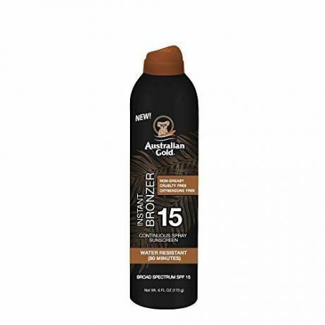 Αντηλιακό Συνεχές Σπρέι με Instant Bronzer, SPF 15