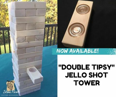 Double Tipy Jello Shot Tower