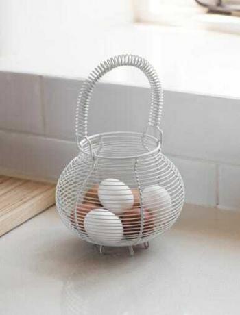 Brompton Egg Basket - Chalk