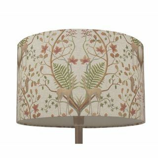 Λινό Drum Lamp Shade ( Βιδώστε ) σε λινό