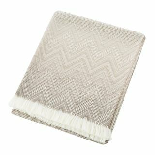 Missoni Home Timmy Throw, λευκό