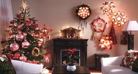 χριστουγεννιάτικα σαλόνια από όλο τον κόσμο
