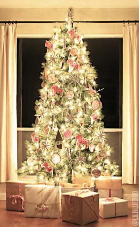 σκανδιναβικό στιλ χριστουγεννιάτικο δέντρο