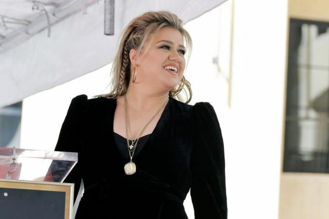 Λος Άντζελες, Καλιφόρνια 19 Σεπτεμβρίου Η Kelly clarkson τιμάται με ένα αστέρι στο περίπατο της φήμης του Χόλιγουντ στις 19 Σεπτεμβρίου 2022 στο Λος Άντζελες, Καλιφόρνια φωτογραφία από τον kevin wintergetty images