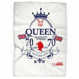 Queen's Platinum Jubilee Tea Towel