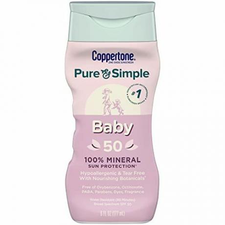 Pure and Simple Baby Mineral Αντηλιακό, SPF 50