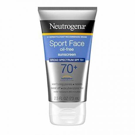 Sport Face Oil Χωρίς Ιδρώτα και Αδιάβροχο Αντηλιακό, SPF 70