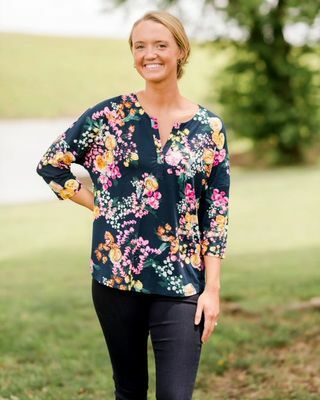 The Pioneer Woman Printed Henley