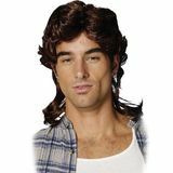 Καφέ περούκα Mullet