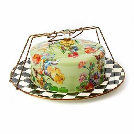 Flower Market Carrier Cake - Green