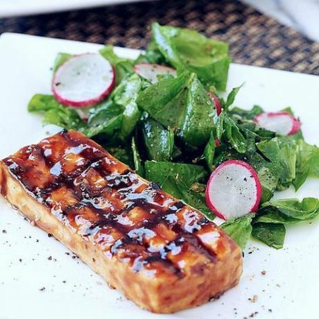 tamarind γυαλισμένο ψητό tofu