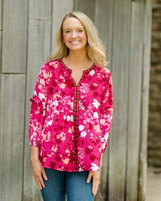 The Pioneer Woman Blouson Empire Top