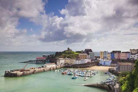 Tenby Wales δημοφιλείς προορισμούς βόρεια του Ηνωμένου Βασιλείου για το 2018