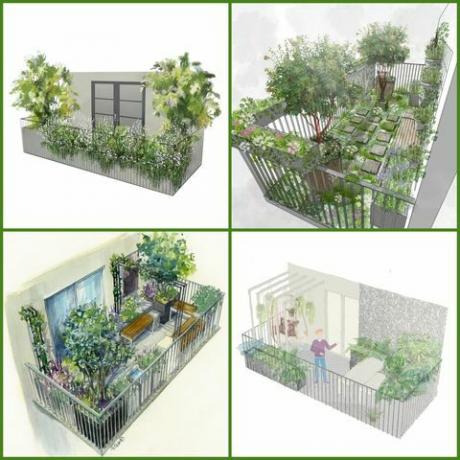 rhs chelsea λουλουδιών 2021 κήποι μπαλκονιών