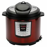 Κόκκινο ανοξείδωτο χάλυβα 6-Quart Instant Pot