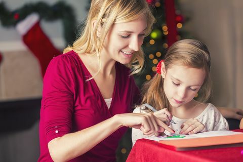 Χριστουγεννιάτικο μήνυμα ευχετήριας κάρτας για δάσκαλο