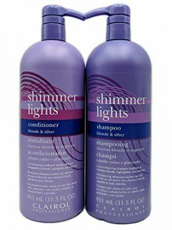 Clairol Shimmer Lights Shampoo & Conditioner 31,5 oz Duo (Ξανθό & Ασημί)