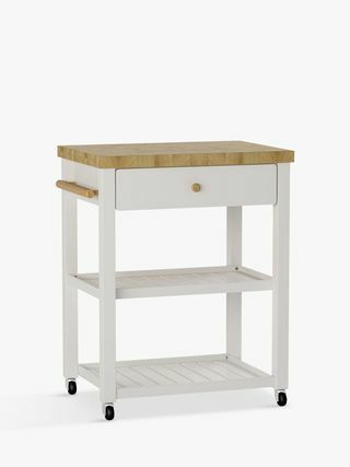 John Lewis Wooden Butcher's Trolley