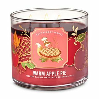 Ζεστό κερί μηλόπιτα