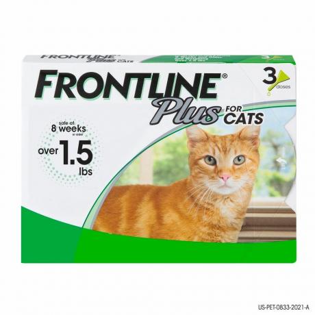 Plus για γάτες και γατάκια Θεραπεία ψύλλων και κροτώνων