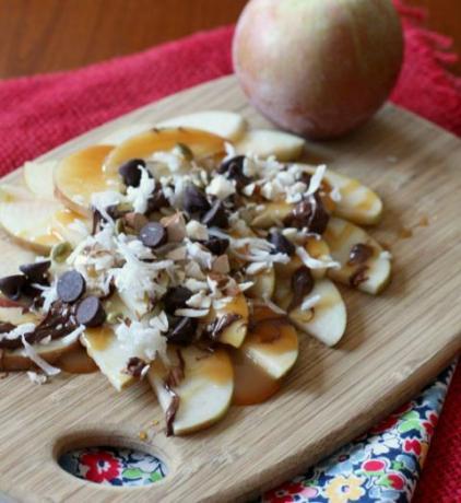 apple nachos