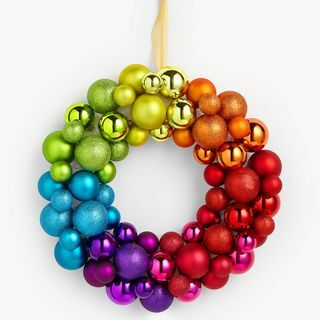 Ποπ Αρτ Rainbow Bauble στεφάνι