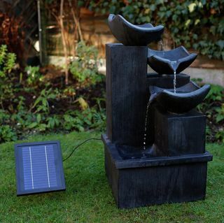 Gardenwize Solar Cascading Slate-Effect Water