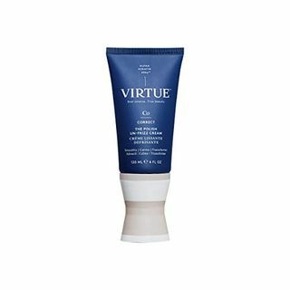 VIRTUE Un-Frizz Cream 4 FL OZ | Η Alpha Keratin εξαφανίζει το φριζάρισμα | Χωρίς θειικά άλατα, Χωρίς Paraben, Ασφαλές Χρώμα, Vegan